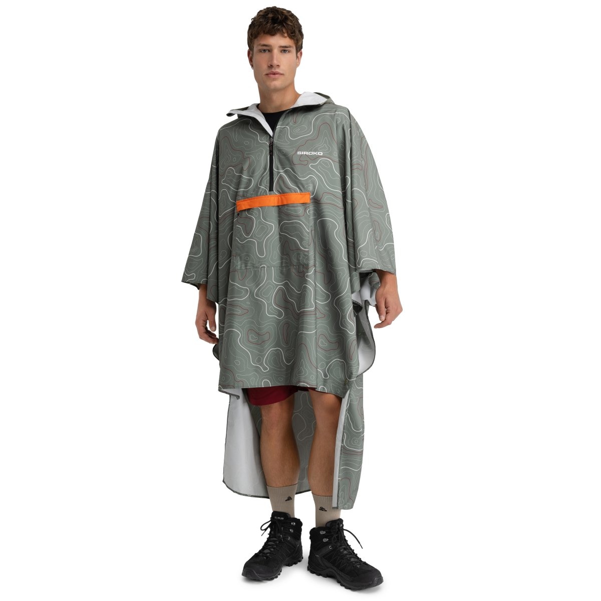 Imagen 0 de Poncho impermeable montaña Rinjani Green Siroko Verde