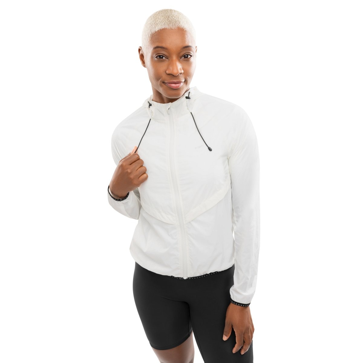 Siroko Chaqueta cortavientos running mujer Alia Negro