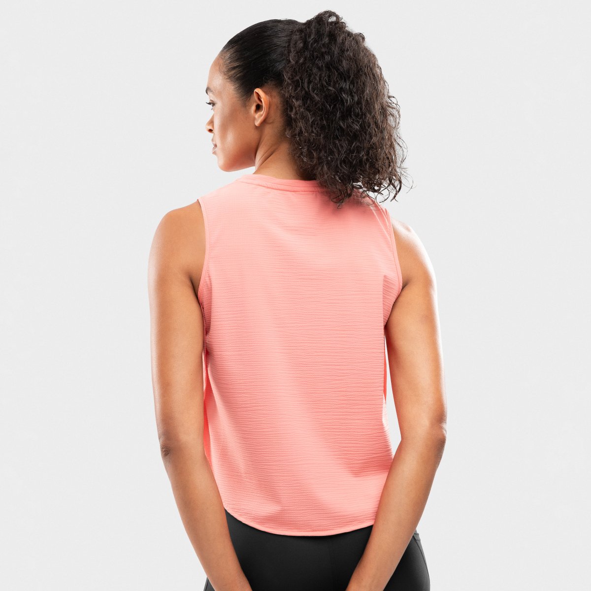 Camiseta sin mangas running mujer Seine Siroko - Rosa Rosa-2