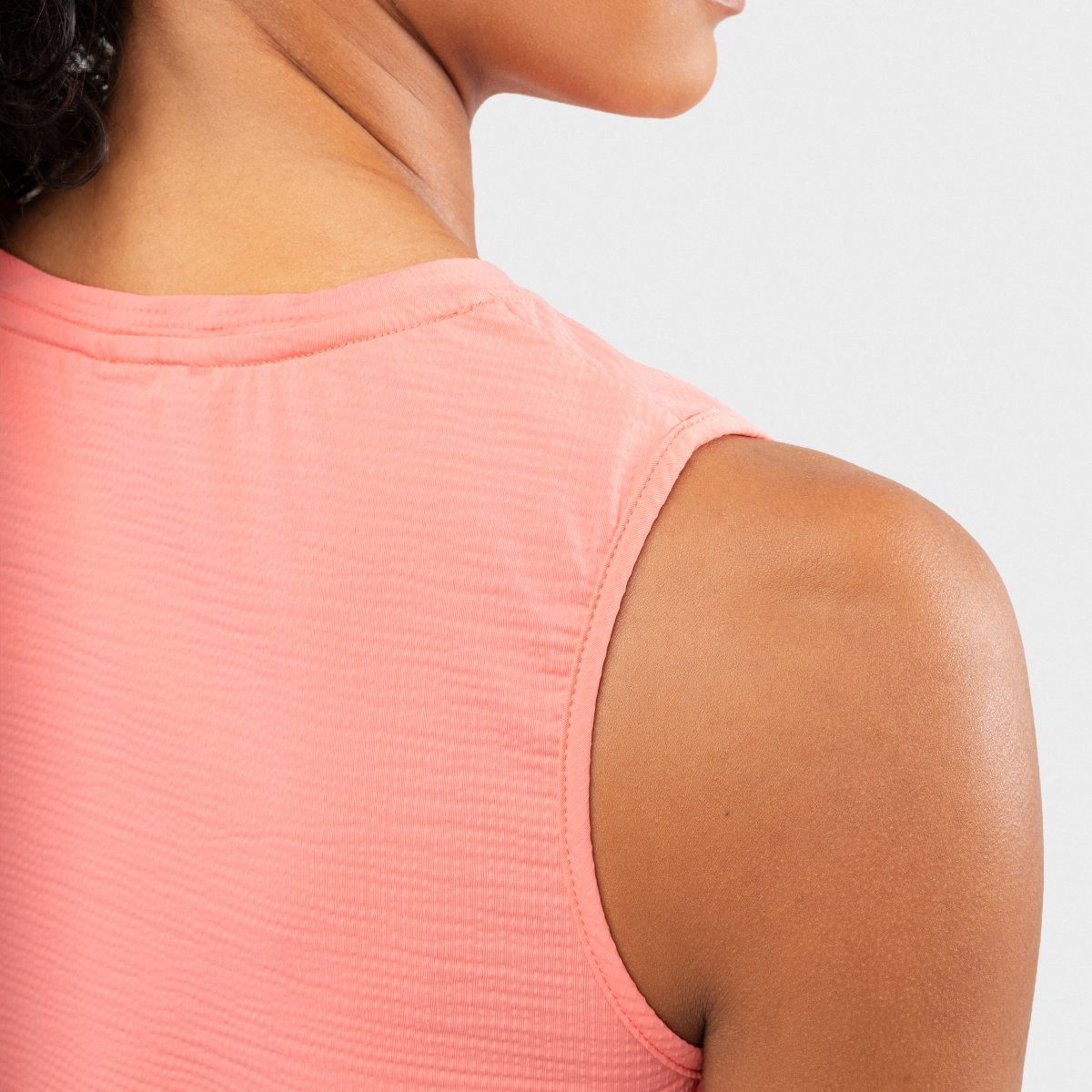 Camiseta sin mangas running mujer Seine Siroko - Rosa Rosa-5