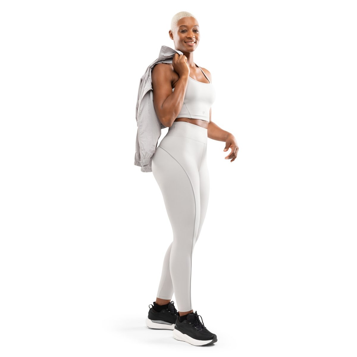 Sujetador running mujer Angkor Gray Siroko - Gris Gris-3