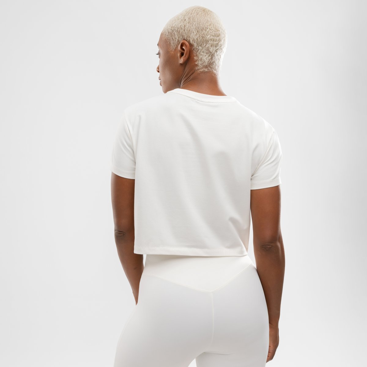 Imagen 2 de Camiseta deportiva manga corta nudo mujer Space Siroko - Blanco Blanco