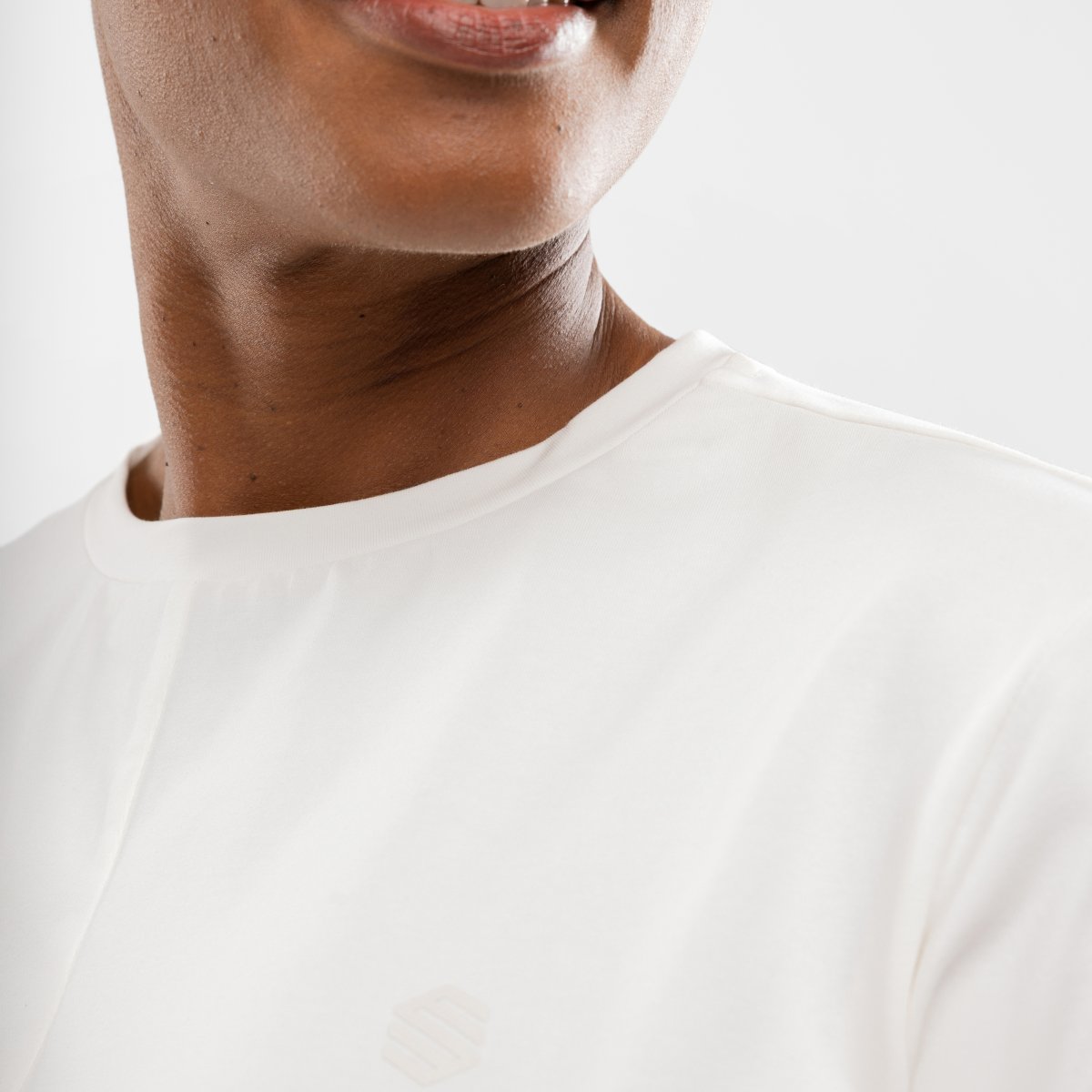 Imagen 5 de Camiseta deportiva manga corta nudo mujer Space Siroko - Blanco Blanco