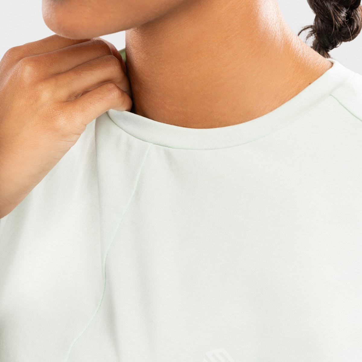 Imagen 5 de Camiseta deportiva manga corta nudo mujer Space Siroko - Verde Verde