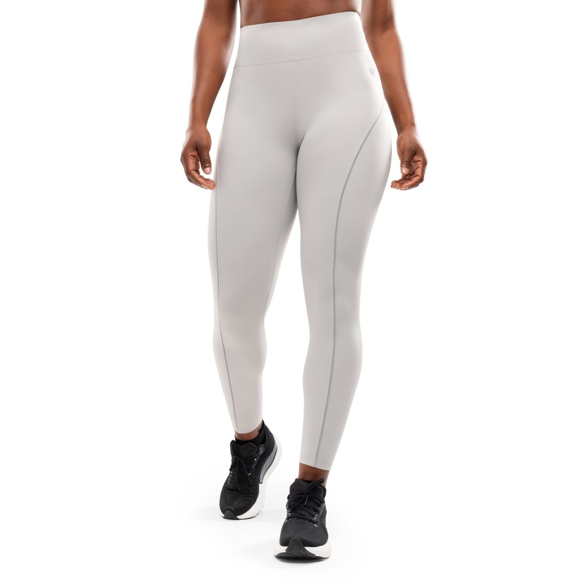 Siroko Mallas reflectantes largas running mujer Lume Gray Gris oscuro
