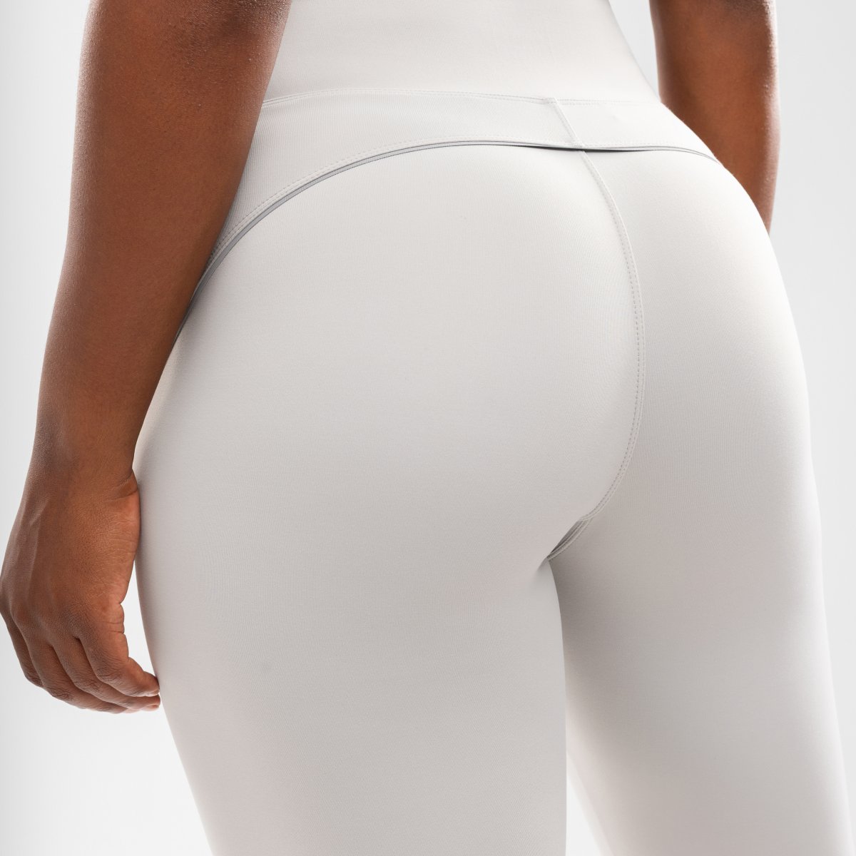 Imagen 4 de Mallas reflectantes largas running mujer Lume Gray Siroko - Gris claro Gris claro