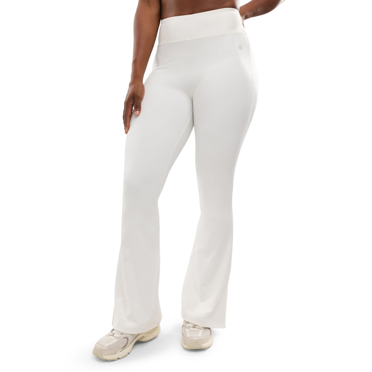 Mallas deportivas largas campana mujer Icardi Siroko - Blanco Blanco-1