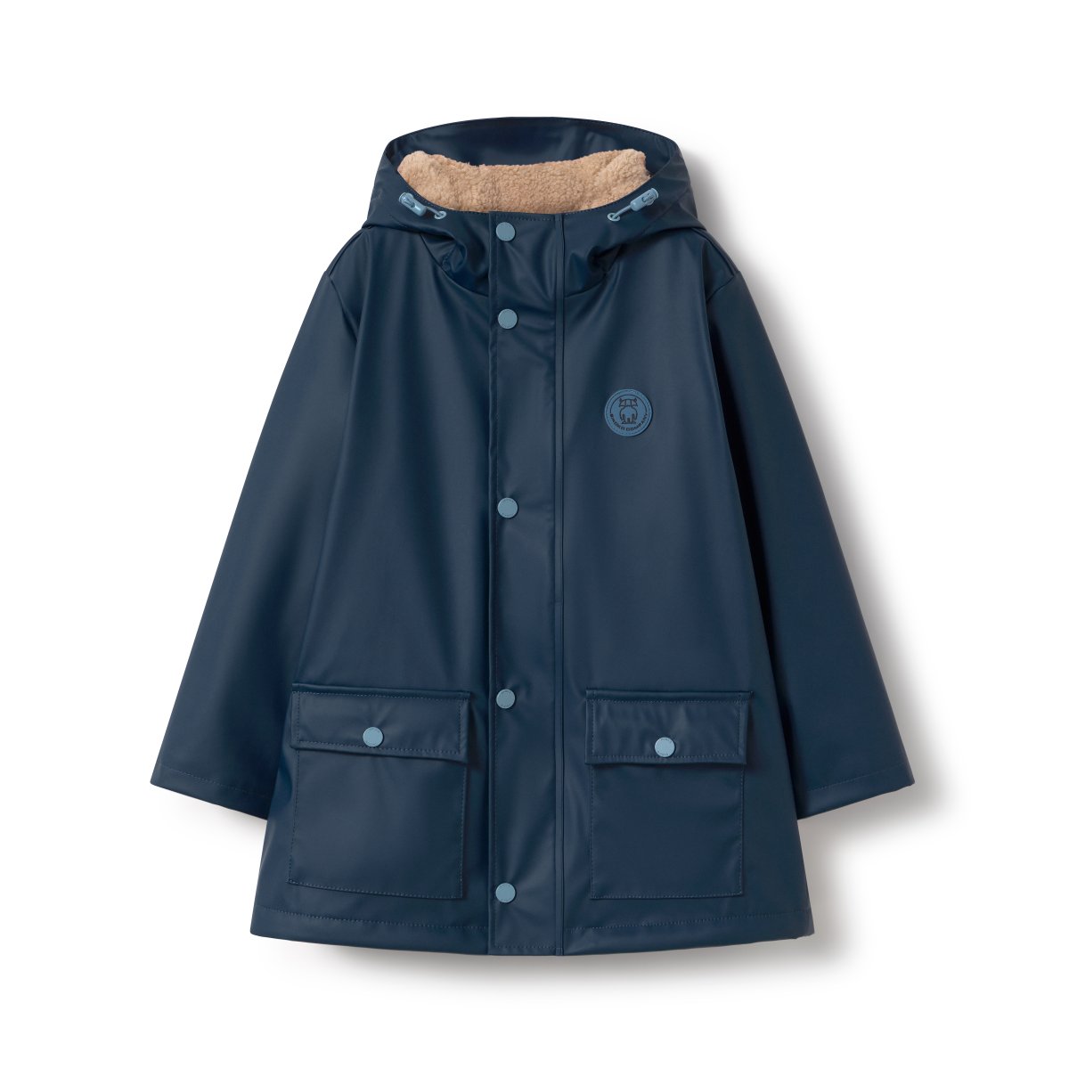 Chubasquero impermeable engomado niña Siroko - Azul Azul-5