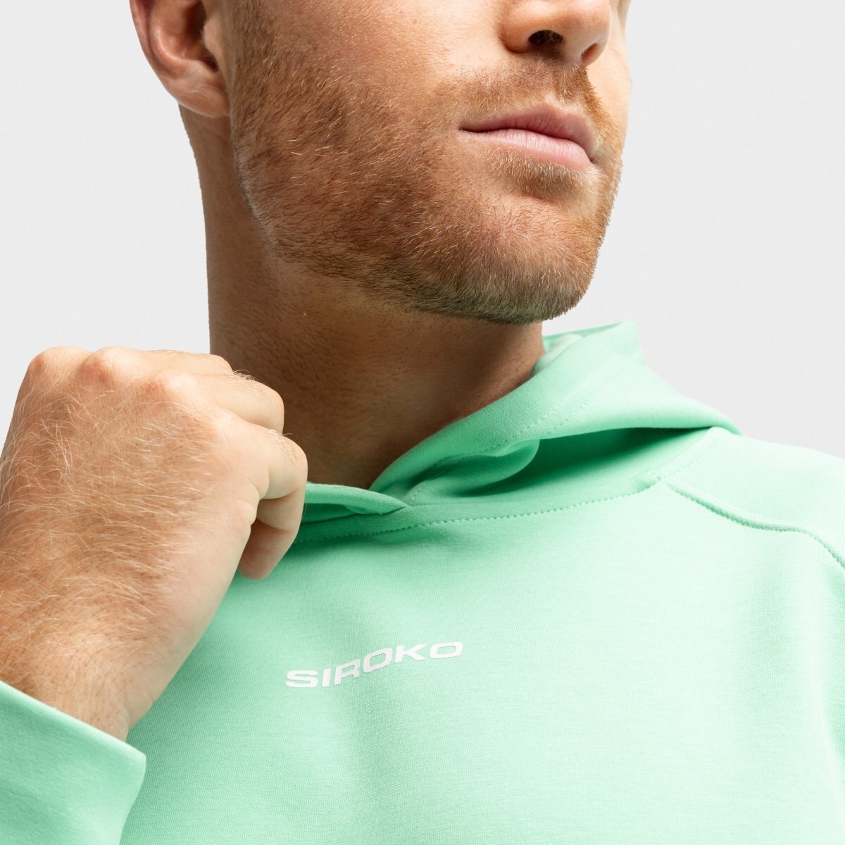 Sudadera capucha pádel hombre Break Siroko - Verde Verde-4