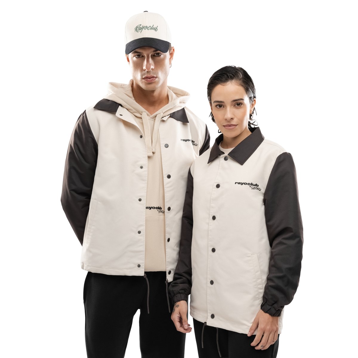 Siroko Chaqueta hombre Rayo Club RC Cancha Blanco