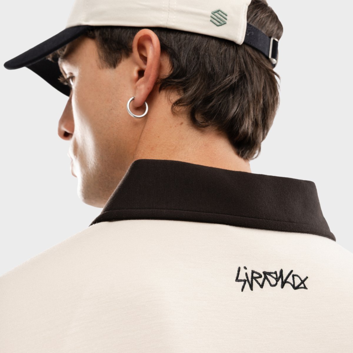Polo manga larga hombre Rayo Club RC Dribble Siroko - Blanco Blanco-4