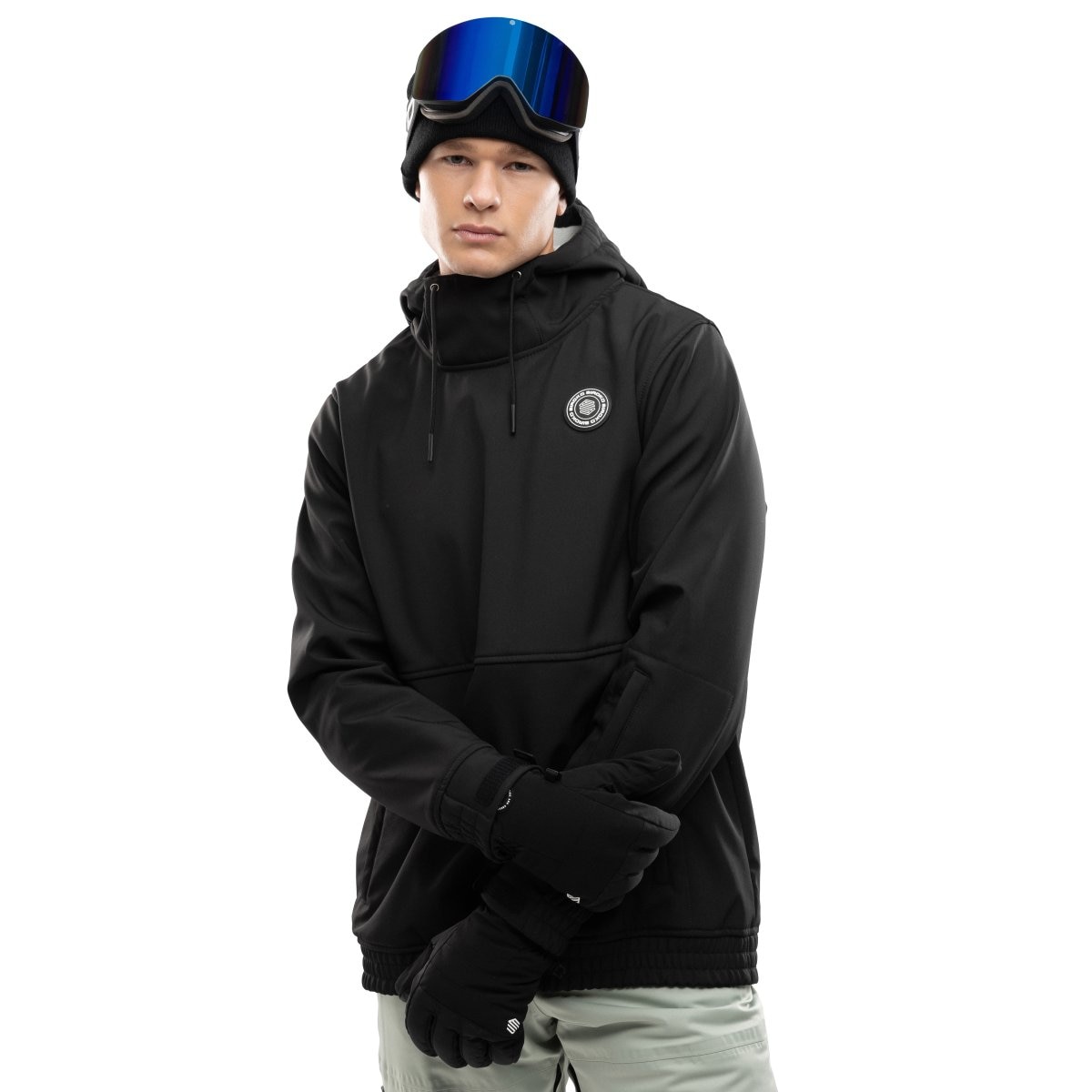 Imagen 0 de Chaqueta para snowboard/esquí hombre W1 Siroko Negro / Blanco
