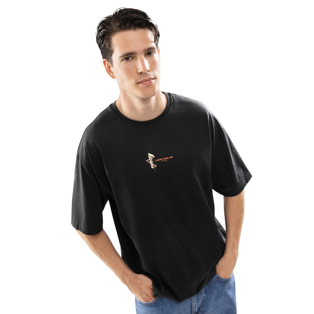 Siroko Camiseta manga corta algodón orgánico hombre Rosa