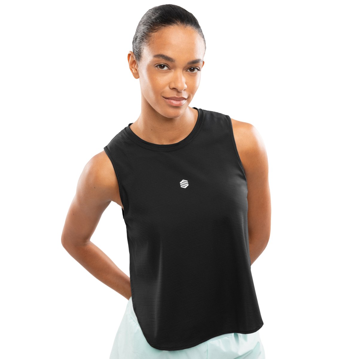 Siroko Camiseta sin mangas running mujer Seine Rosa