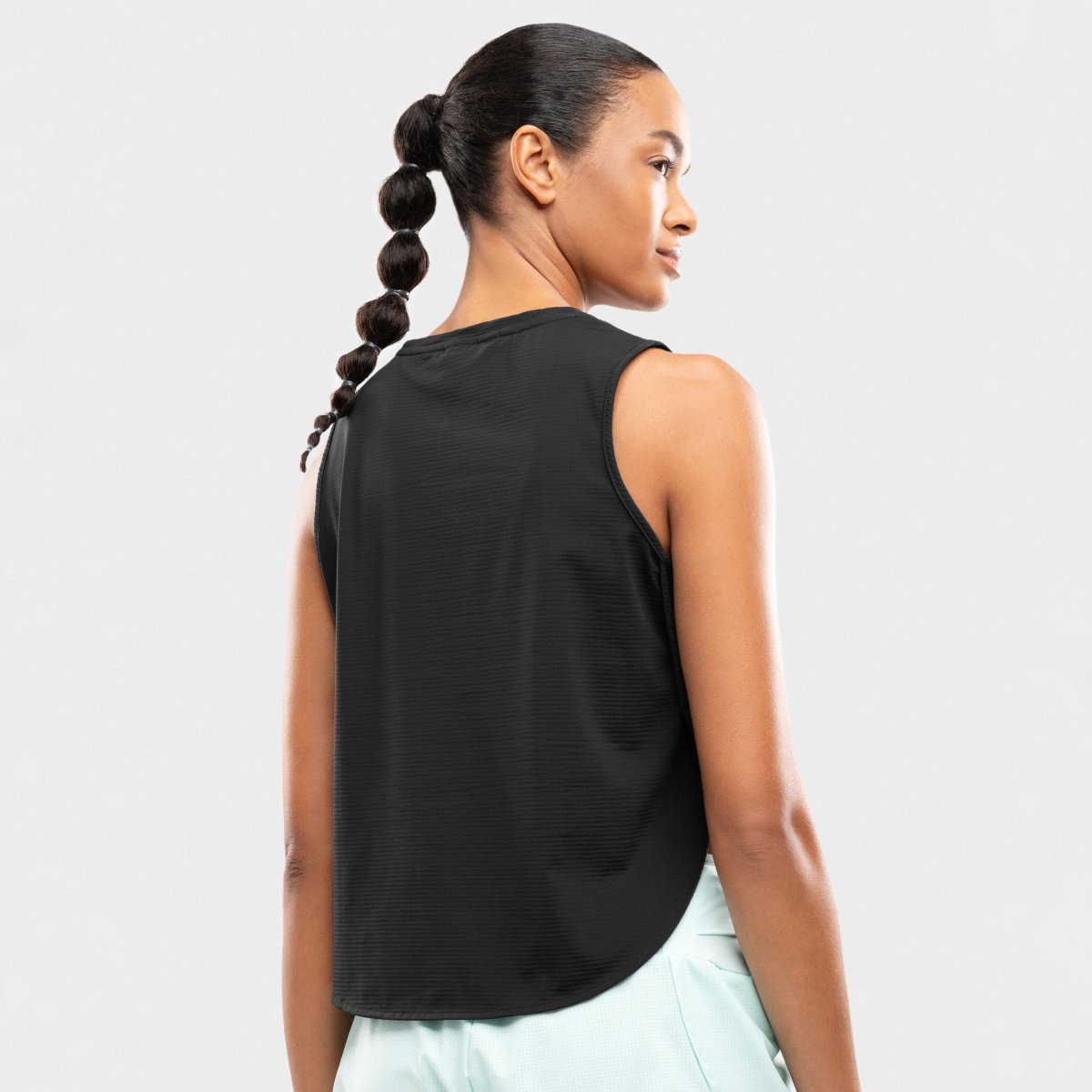 Imagen 2 de Camiseta sin mangas running mujer Seine Siroko - Negro Negro