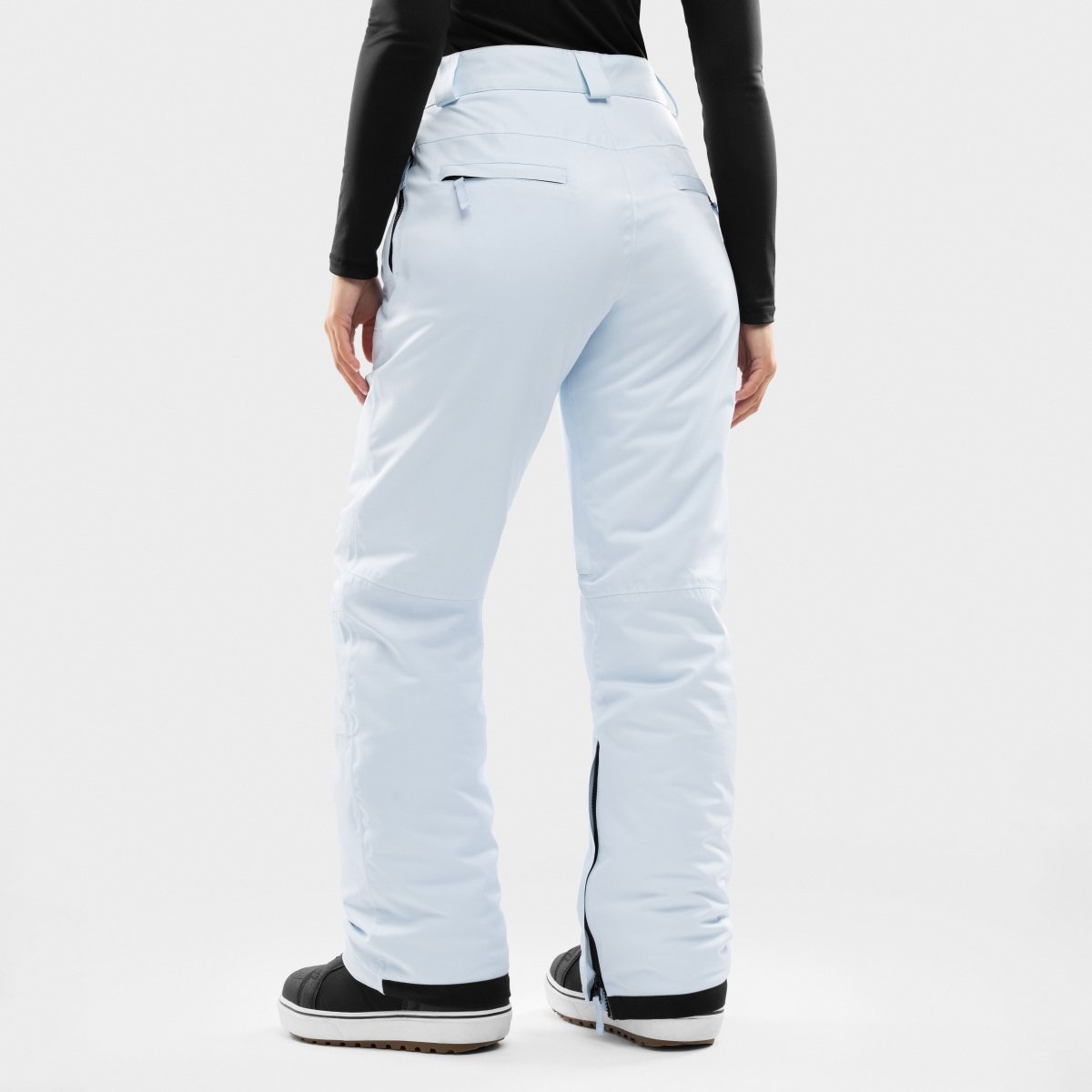 Pantalón de nieve mujer P1-W Siroko - Negro Azul claro-2