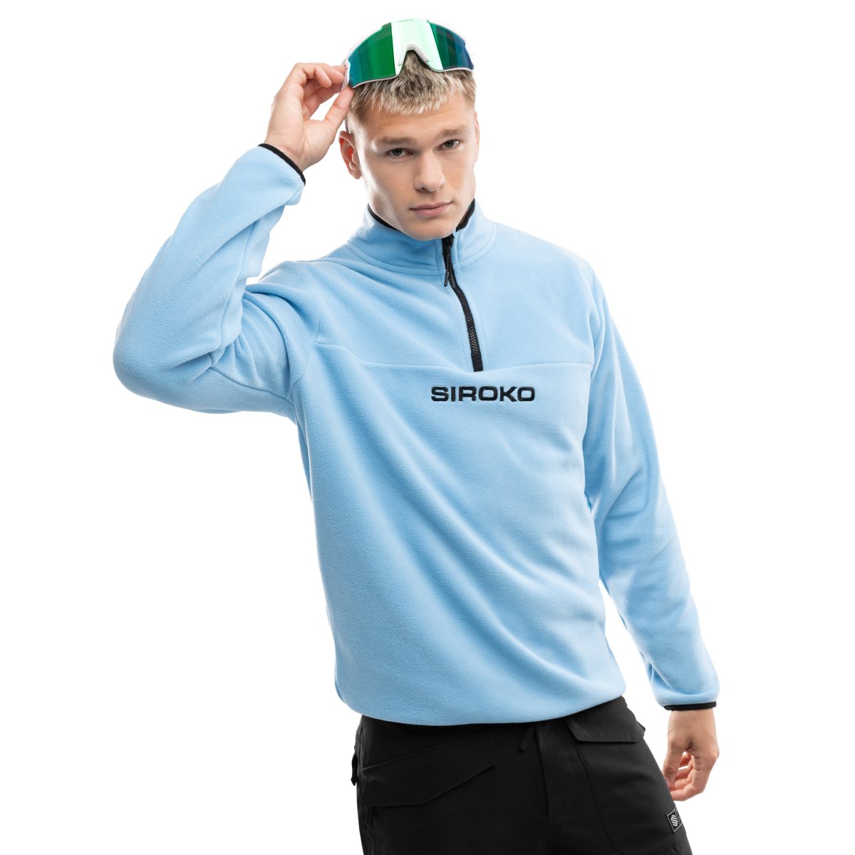 Siroko Polar grueso hombre Verde