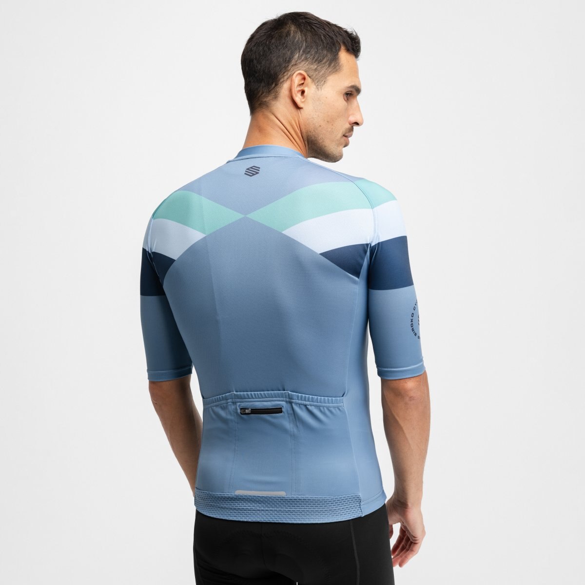Maillot de manga corta hombre M2 Siroko - Azul Azul-2