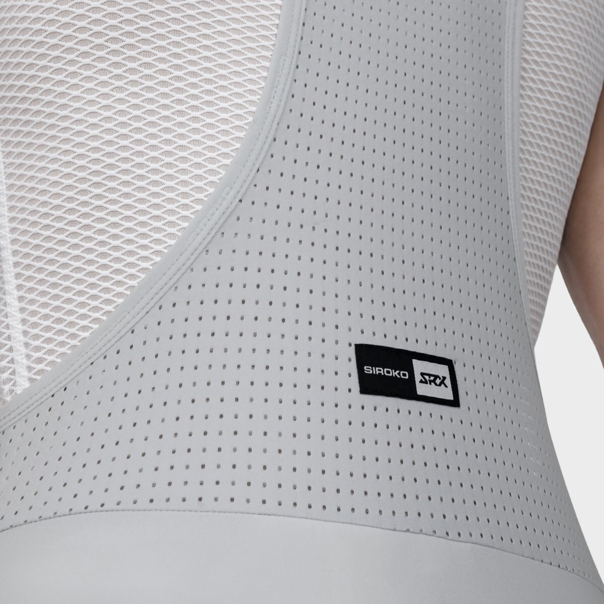 Culote largo ciclismo mujer SRX Premier Siroko - Gris Gris-6