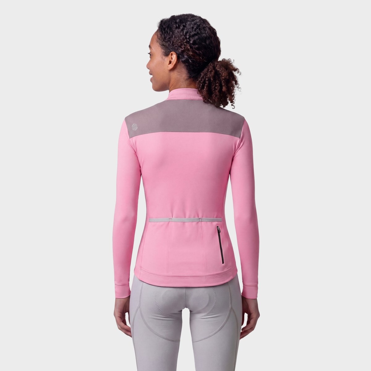 Maillot ciclismo térmico mujer SRX M4-W Siroko - Rosa Rosa-2