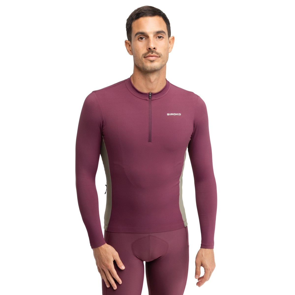 Imagen 0 de Maillot de gravel manga larga hombre GM3 Siroko Rojo