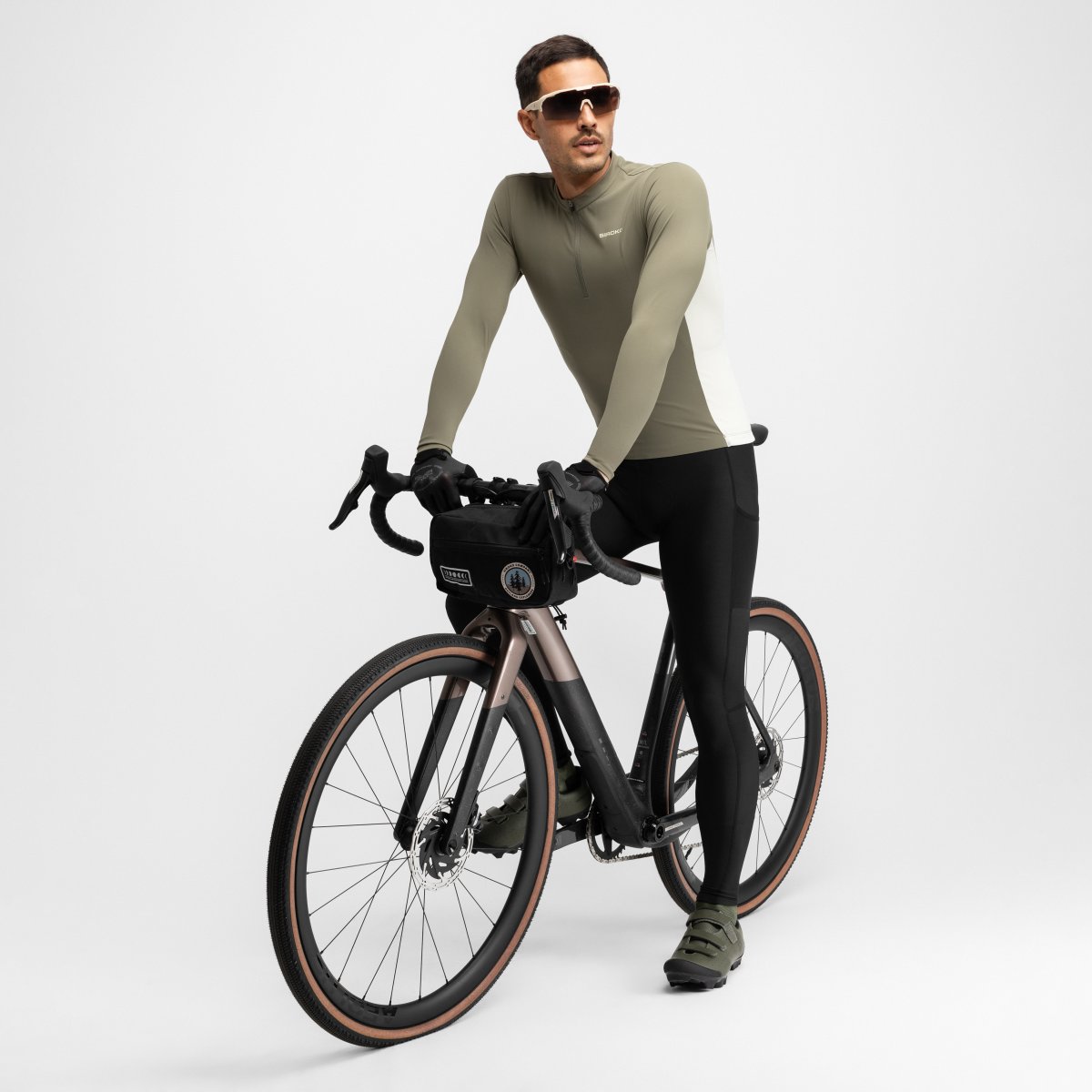 Maillot de gravel manga larga hombre GM3 Siroko - Verde Verde-3