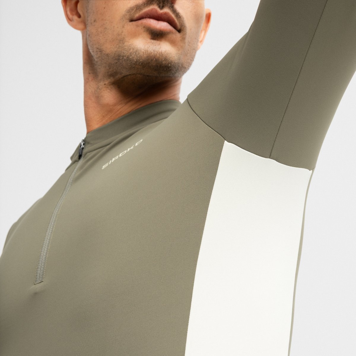 Maillot de gravel manga larga hombre GM3 Siroko - Verde Verde-4