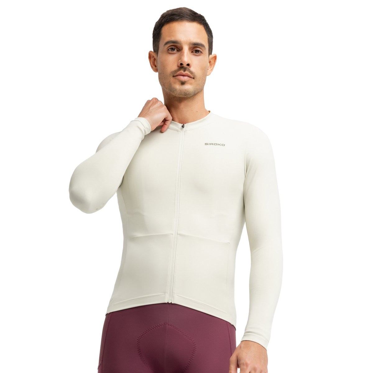 Imagen 0 de Maillot de gravel manga larga hombre GM6 Rideout Siroko Verde