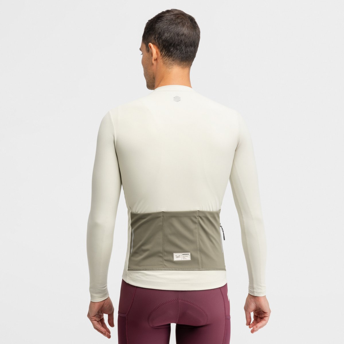 Maillot de gravel manga larga hombre GM6 Rideout Siroko - Verde Verde-2