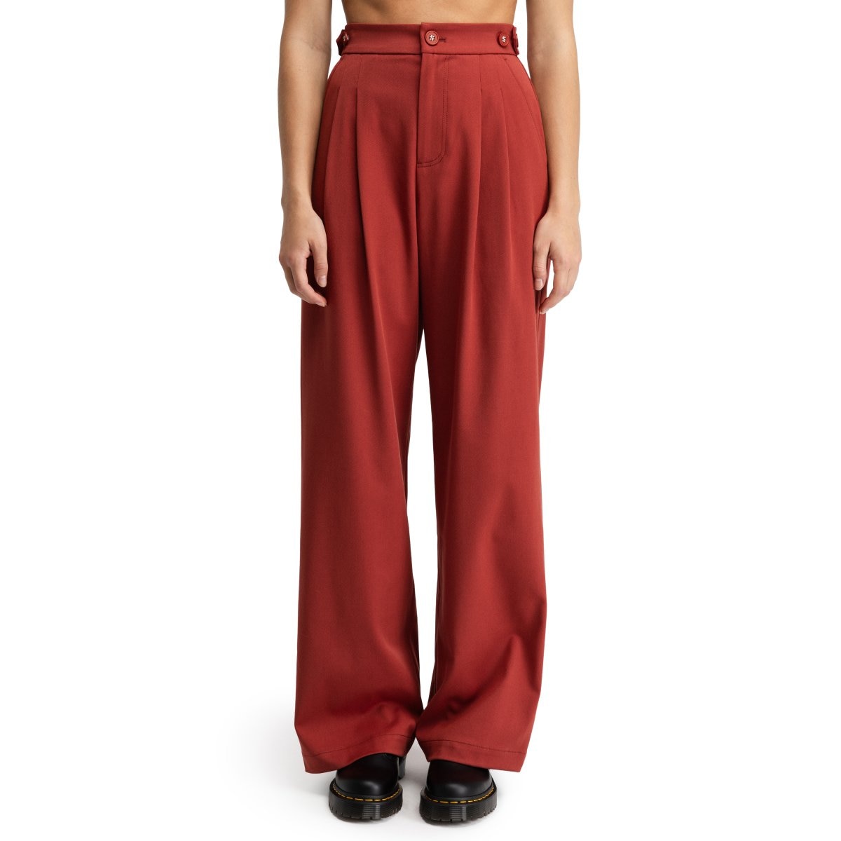 Pantalón de lana mujer Aker-W Siroko - Rojo Rojo-1