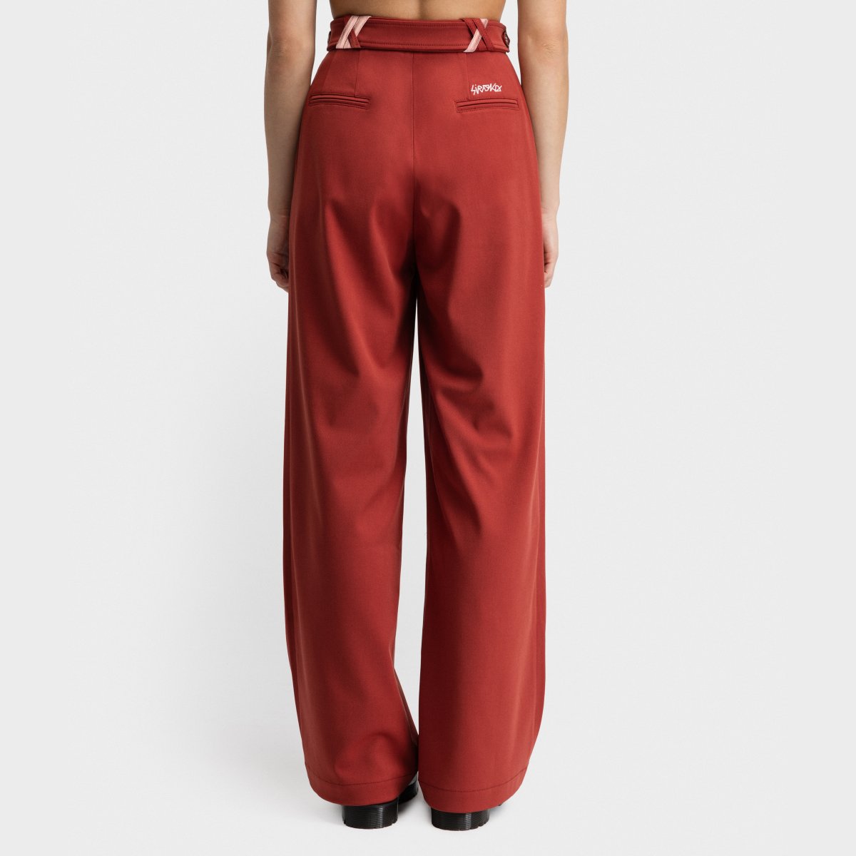 Pantalón de lana mujer Aker-W Siroko - Rojo Rojo-2