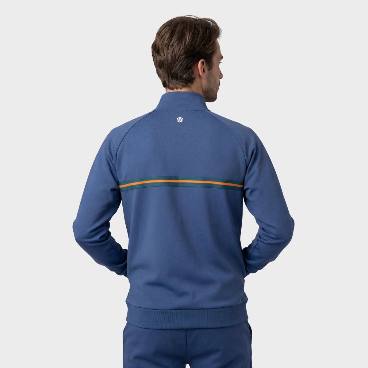 Sudadera media cremallera tenis hombre Tiebreak Siroko - Azul Azul-2
