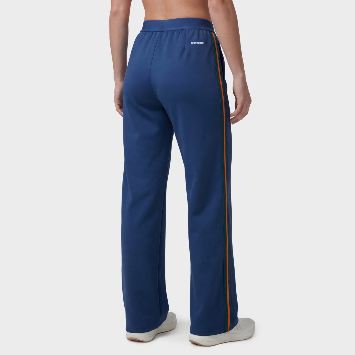 Pantalones acampanados tenis mujer Volley-W Siroko - Azul Azul-2