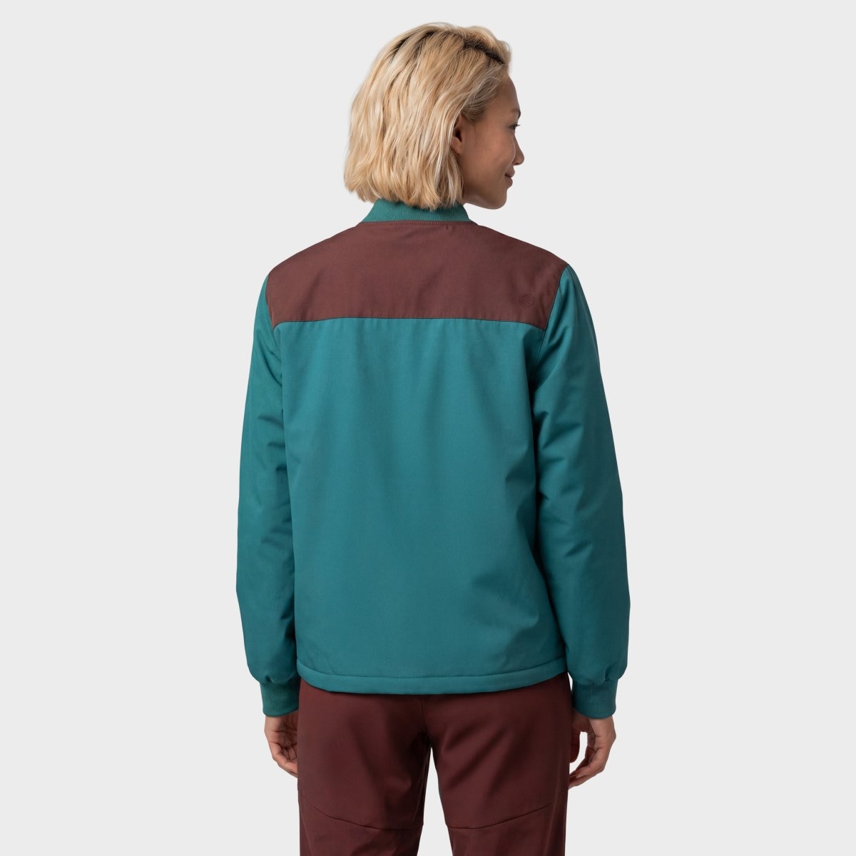 Imagen 2 de Chaqueta bomber insulada montaña mujer Sarek-W Blue Siroko - Azul Azul