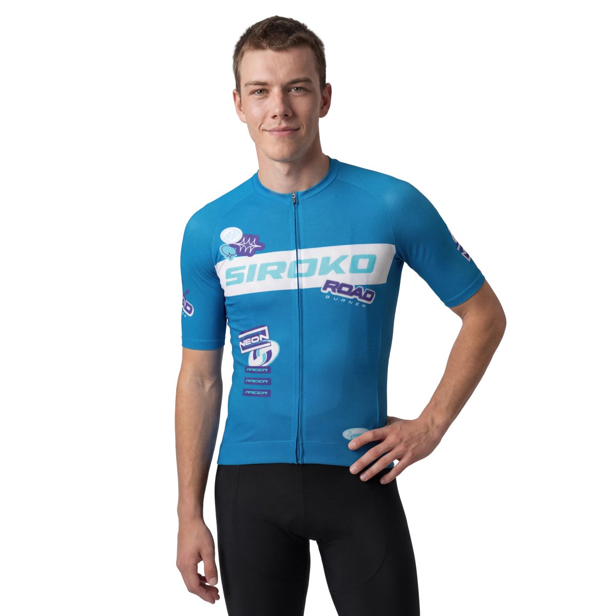 Imagen 0 de Maillot ciclismo mesh manga corta hombre M8 Siroko Azul