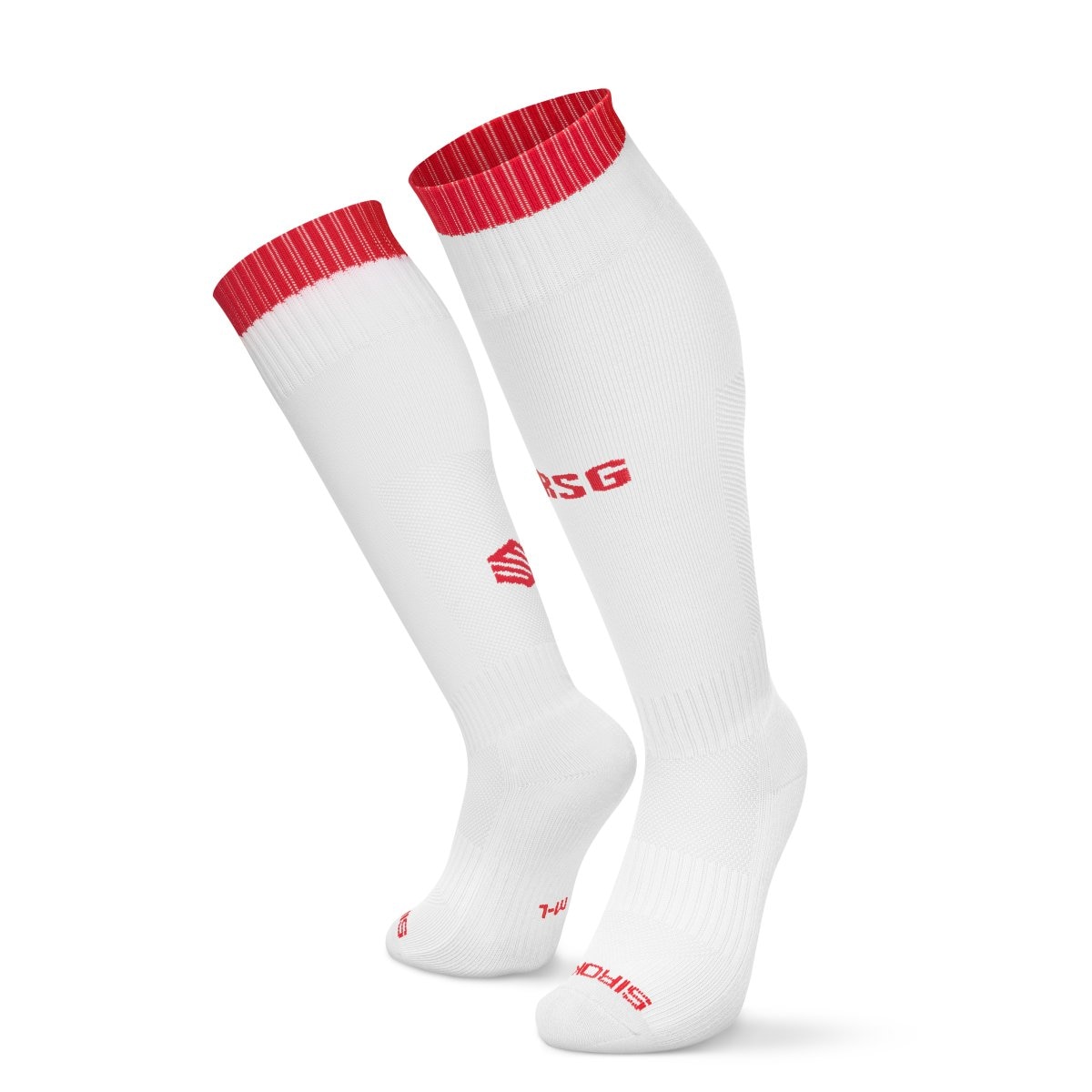 Siroko Medias fútbol equipación oficial del Real Sporting de Gijón Adulto RSG Socks U Negro