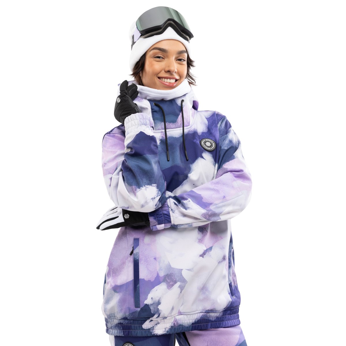 Imagen 0 de Chaqueta para snowboard/esquí mujer W1-W Siroko Morado