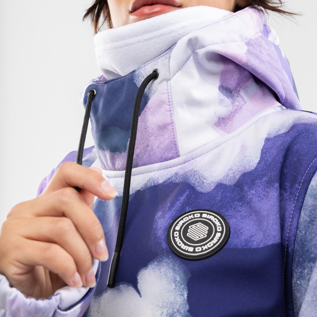 Chaqueta para snowboard/esquí mujer W1-W Siroko - Morado Morado-4