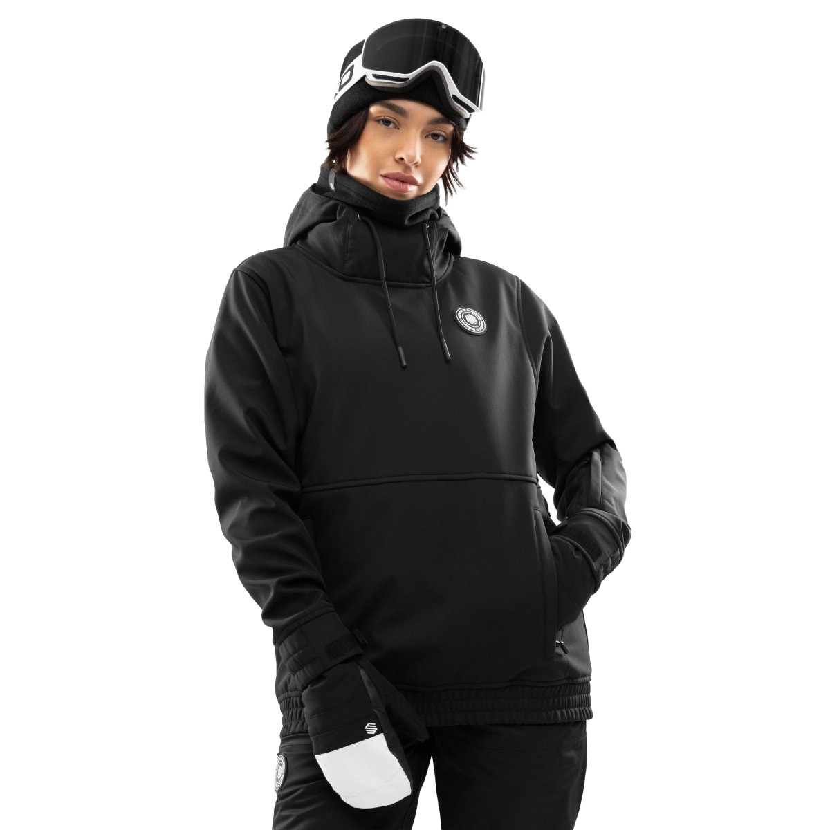 Imagen 0 de Chaqueta para snowboard/esquí mujer W1-W Siroko Negro / Blanco