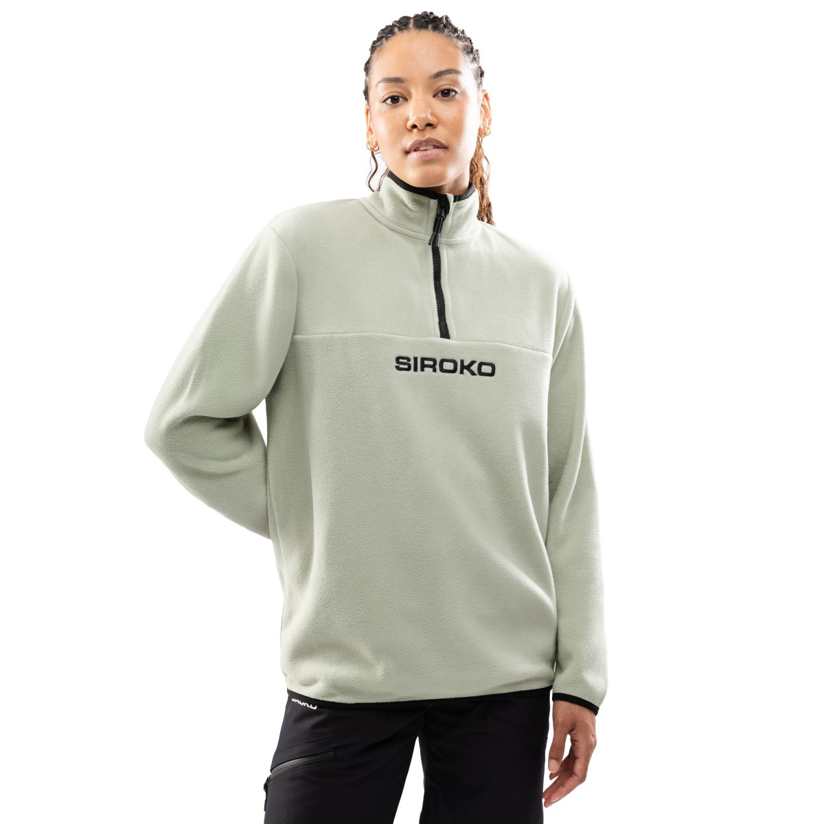 Siroko Polar grueso mujer Verde