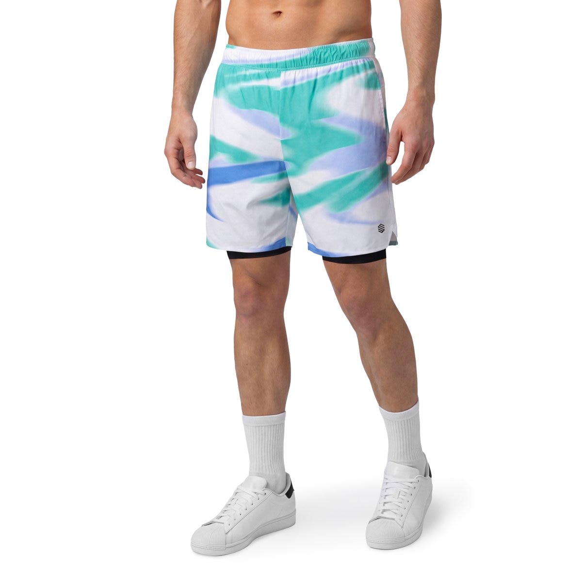 Siroko Pantalón corto doble capa Boombastic hombre BBC Clap Verde