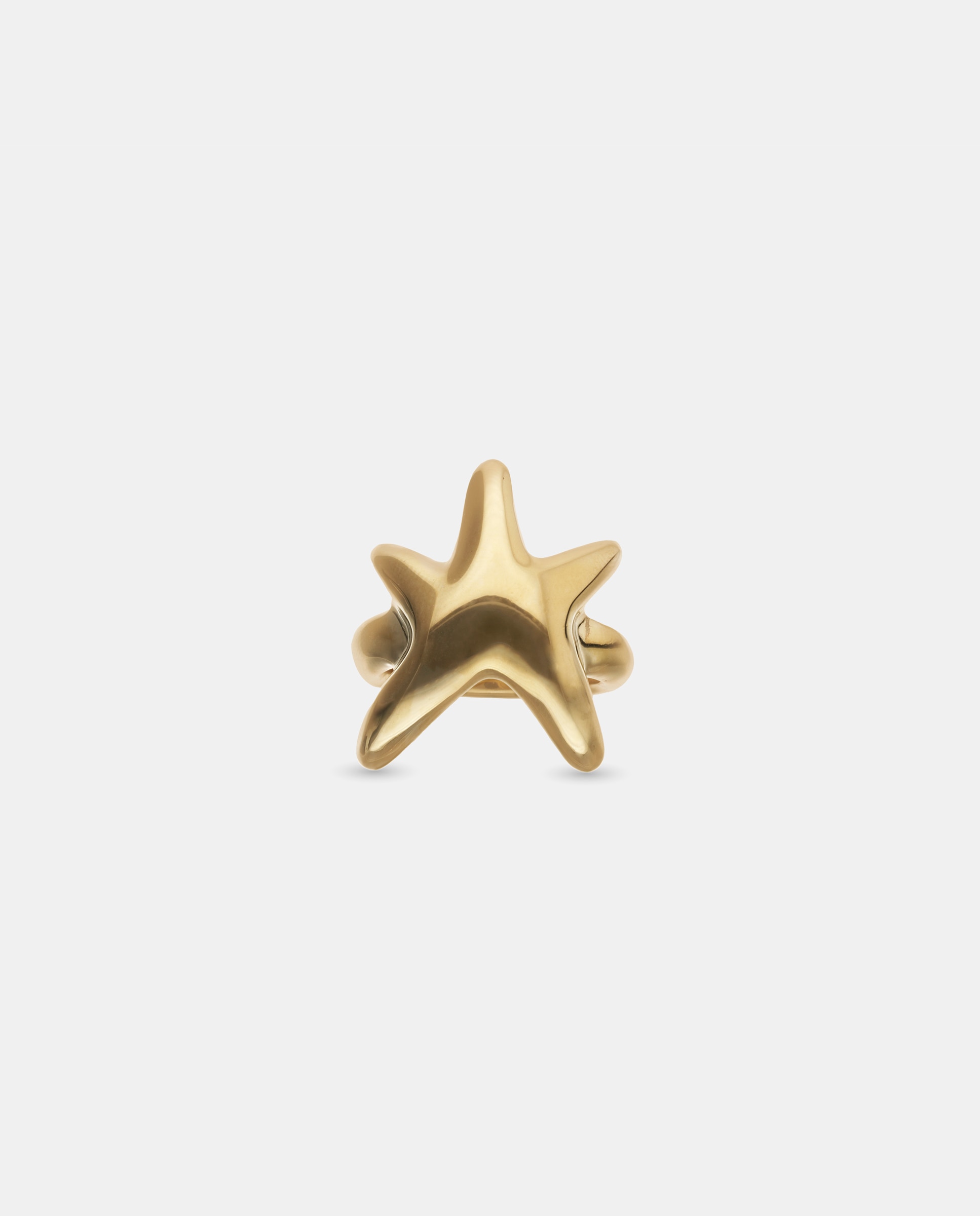Anillo bañado en oro 18k en forma de estrella - UNO de 50 - Oro Oro-1