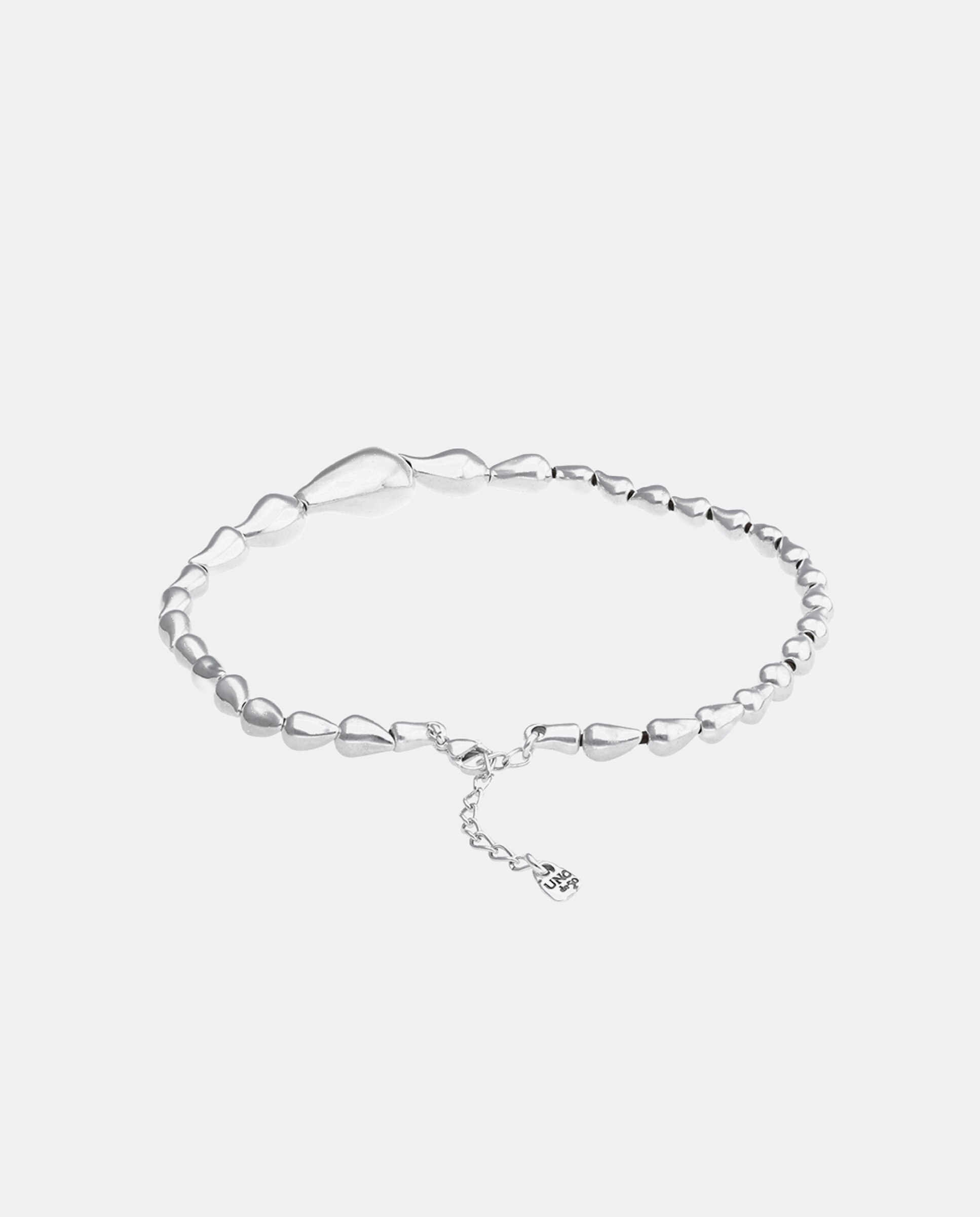 Collar de gotas bañado en - UNO de 50 - Plata Plata-2