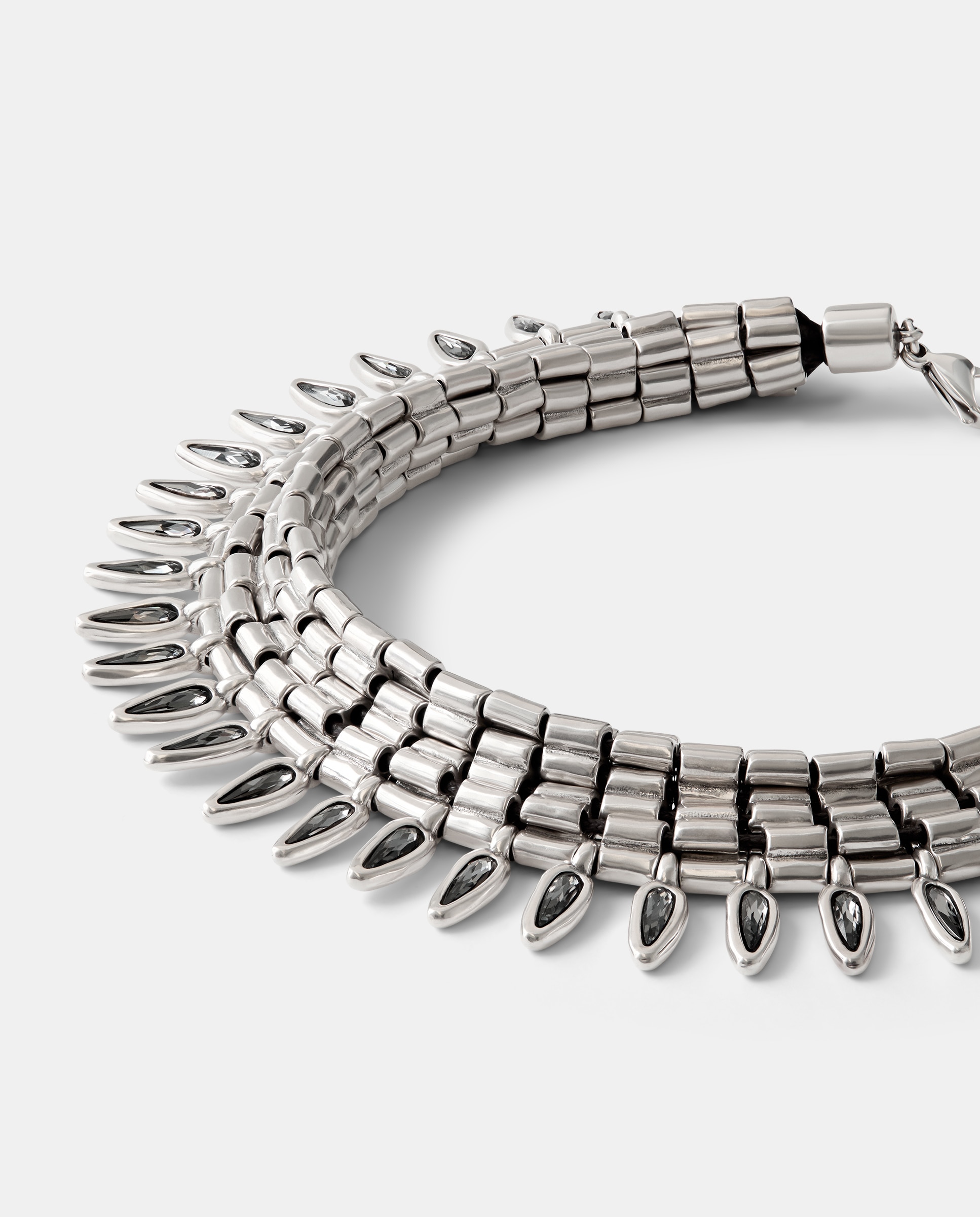 Collar edición limitada Grey Senda - UNO de 50 - Plata Plata-3