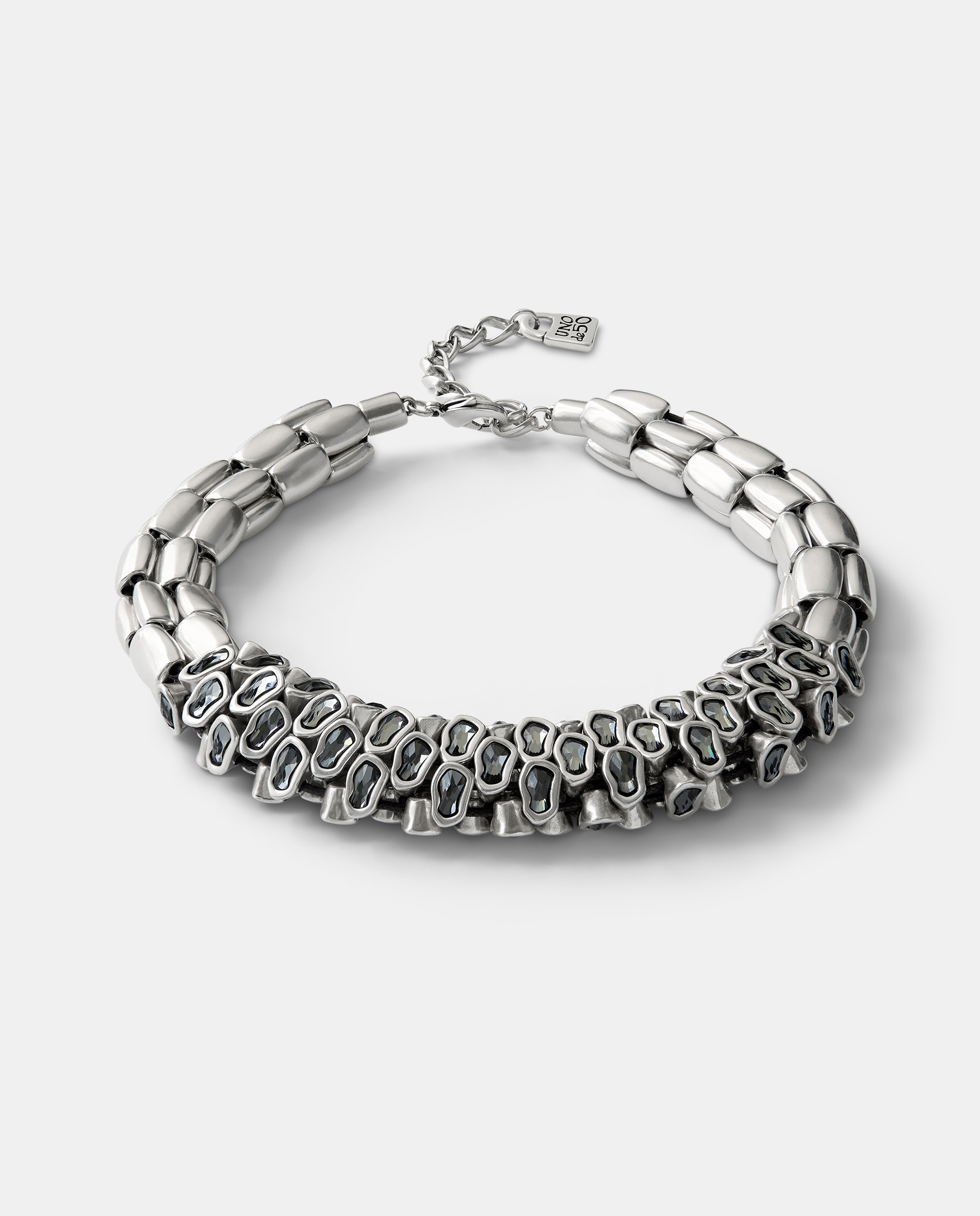 Collar edición limitada caimán - UNO de 50 - Plata Plata-1