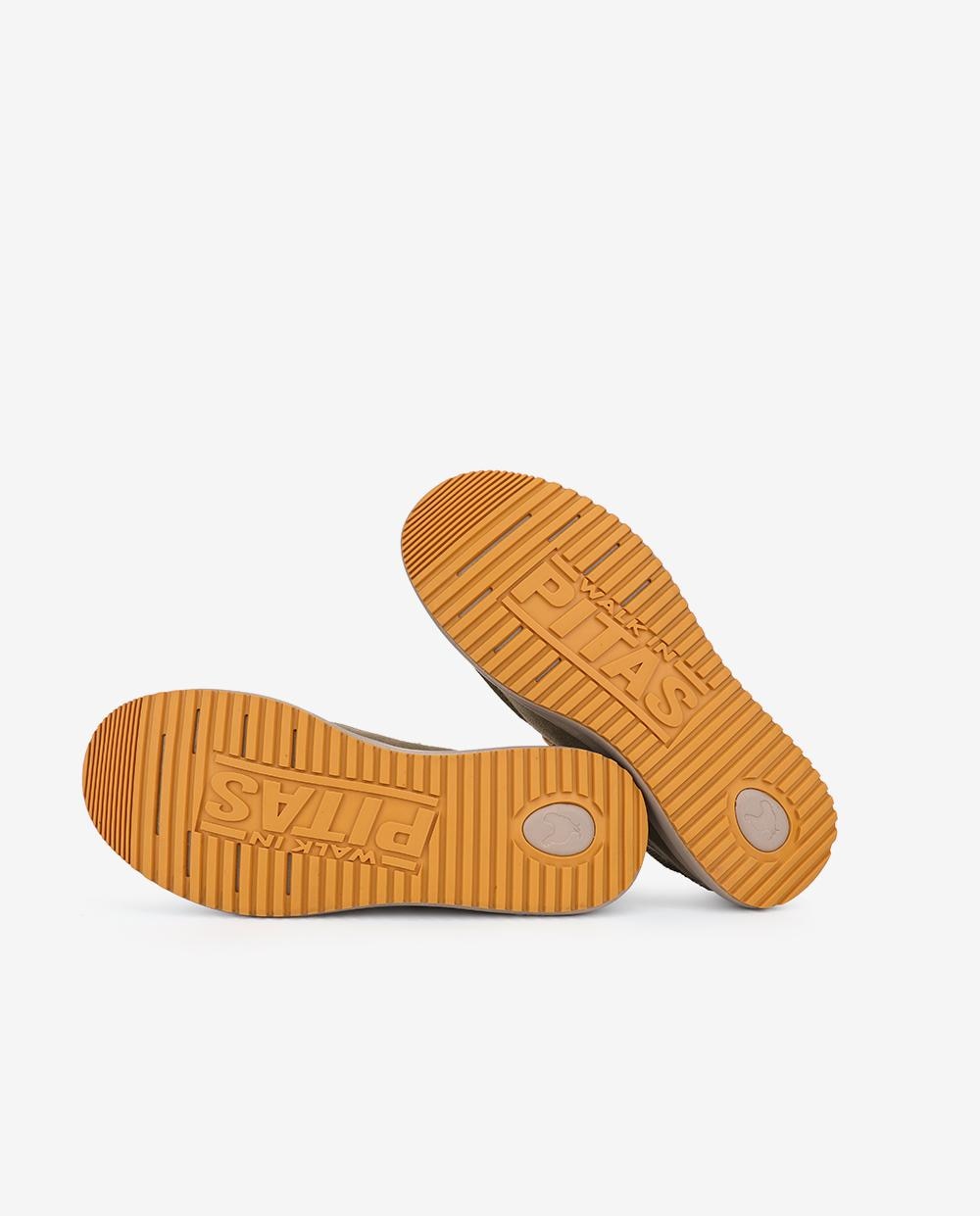 Bota de cordones Dallas - Walk In Pitas - Kaki Kaki-5