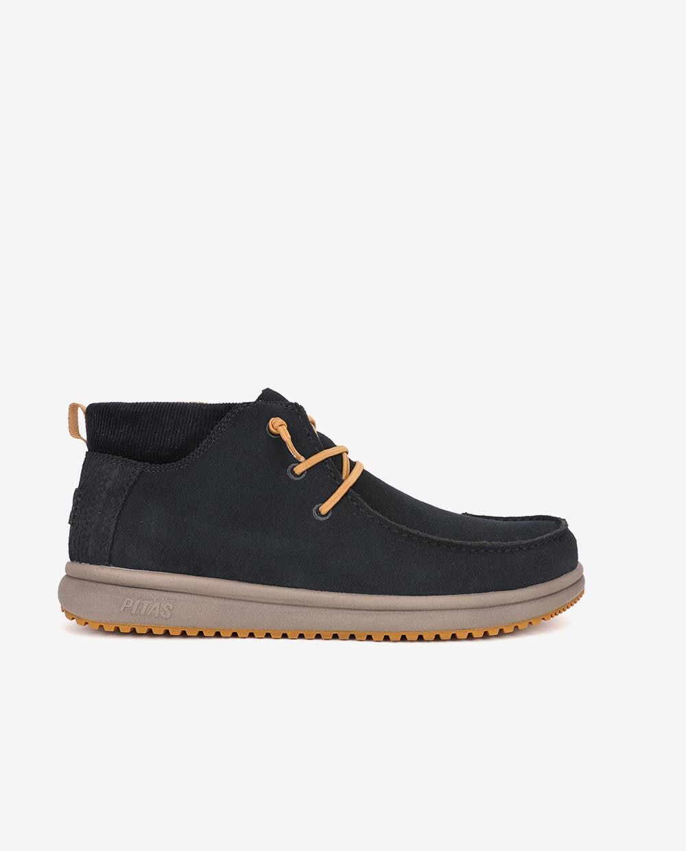 Bota de cordones Dallas - Walk In Pitas - Mostaza Mostaza-1