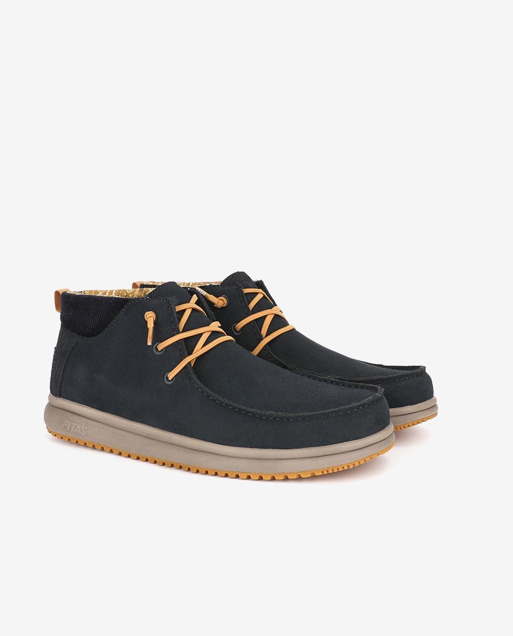 Bota de cordones Dallas - Walk In Pitas - Mostaza Mostaza-3