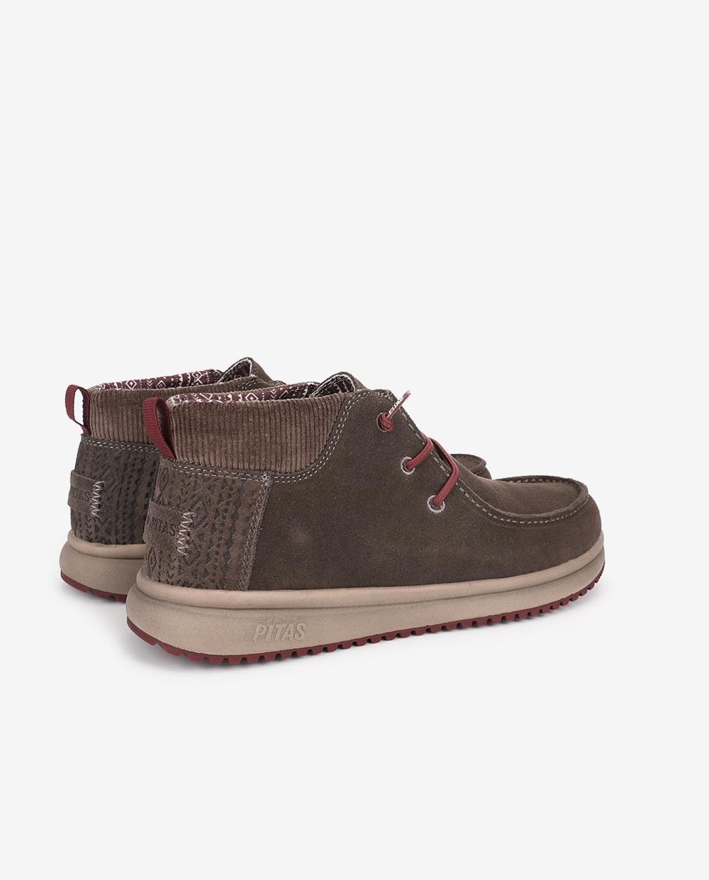 Bota de cordones Dallas - Walk In Pitas - Gris verdoso Gris verdoso-2