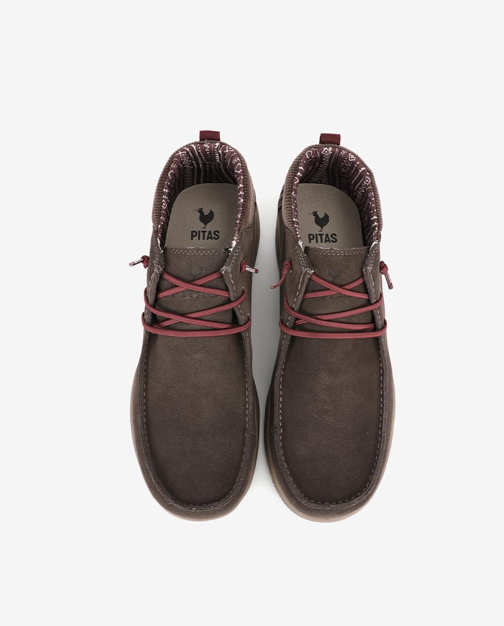 Bota de cordones Dallas - Walk In Pitas - Gris verdoso Gris verdoso-4